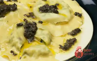 Равіолі З Перепелиними Яйцями Та Трюфельною Олією