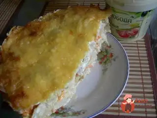 Куряче філе під шубою