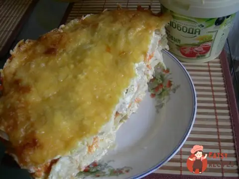 Куряче філе під шубою