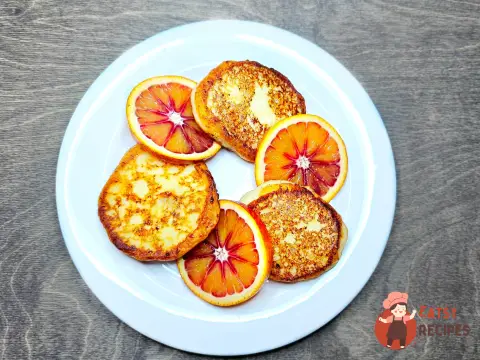 Сирники з апельсиновими скоринками