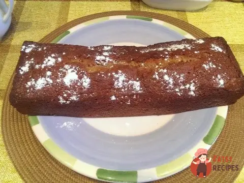 Банановий кекс з волоськими горіхами