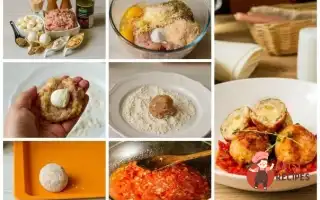 Курячі Фрикадельки З Моцарелою