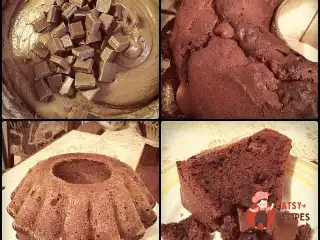 Кекс на кефірі зі шматочками шоколаду