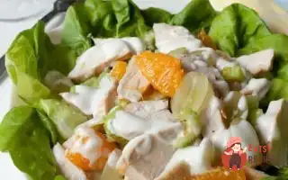 Салат З Куркою Та Фруктами