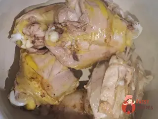 Крок 6: Курка, тушкована з морквою та гарбузом