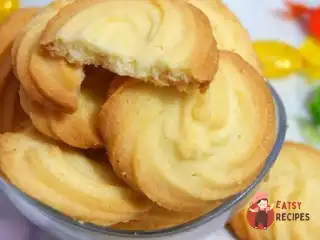Ніжне пісочне печиво з крохмалем