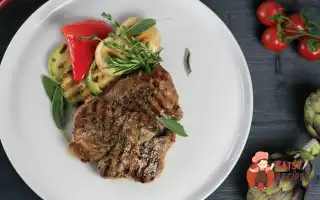 Стейк Зі Свинячої Шиї В Маринаді З Бальзаміко