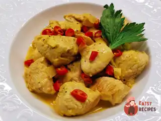 Грудка індички в кокосовому молоці