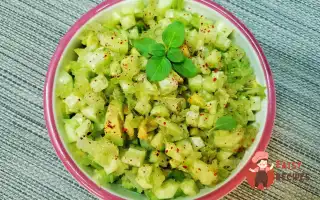 Зелений Салат З Маслом Розторопші