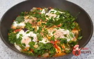 Шакшука Зі Стручковою Квасолею