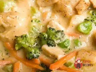 Філе індички з брокколі у вершковому соусі