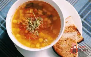Сочевичний Суп З Цукіні Та Маслюками