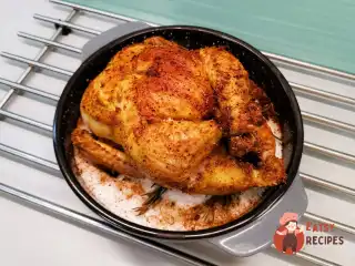 Курка в духовці