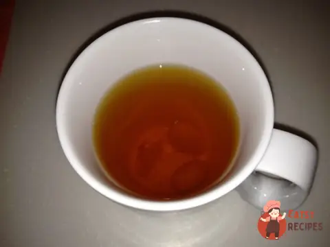 Чорний чай з шафраном та кумкватом
