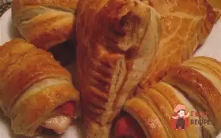 Сосиски З Сиром У Листковому Тісті