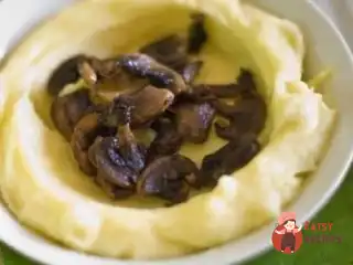 Пюре з вершками та грибами