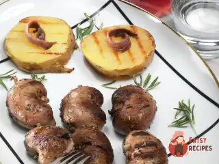 Нирки ягнят на грилі