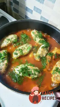 Гречаники з курячим філе
