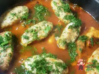 Гречаники з курячим філе