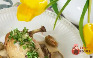 Куряче Фрикас З Грибами