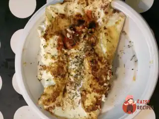 Білковий омлет на сковороді