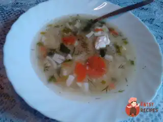 Суп із пшоном