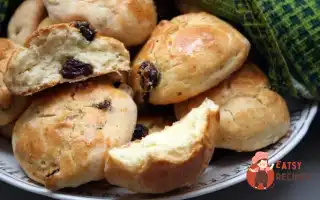 Англійські Булочки З Родзинками