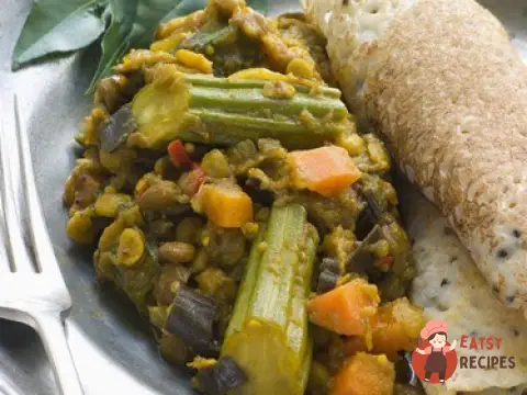 Мускатний гарбуз із сочевицею