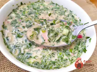 Окрошка на квасі