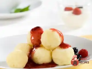 Галушки з сиром