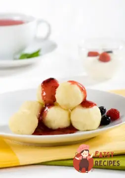 Галушки з сиром