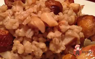 Перловка З Білими Грибами