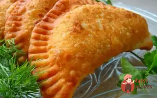 Чебуреки З Сиром Та Зеленню