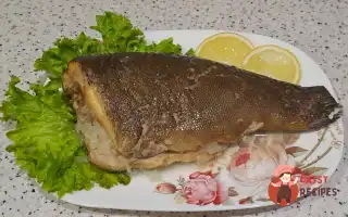 Лін Запечений У Духовці З Цибулею