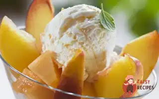 Персикове Вершкове Морозиво (Gelato)