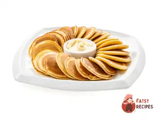 Оладки з кисломолока з яблучним маслом