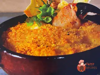 Чепа з краба, запечена в глиняному посуді