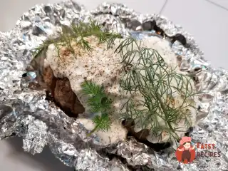 Картопля у фользі