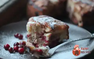 Яблучний Пиріг З Журавлиною Та Коричним Цукром