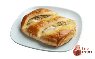 Тістечка З Листкового Тіста З Цибулею-Пореєм Та Сиром