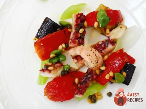 Капоната з морепродуктами