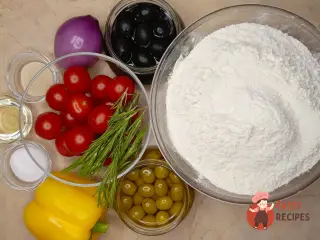 Крок 1: Фокачча з овочами