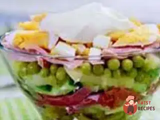 Салат святковий картопляний