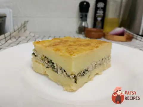 Курячо-шпинатна запіканка