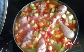Курячі Ніжки З Кабачками