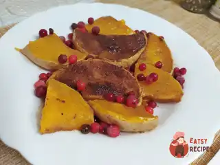 Гарбуз у духовці з цукром і корицею