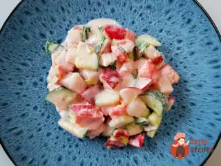 Салат із майонезом