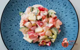 Салат Із Майонезом