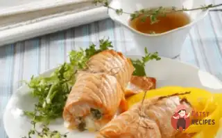 Рулети З Лосося З Руколою Та Пармезаном