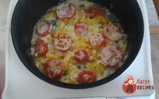 Куряче Філе З Овочами В Мультиварці